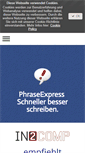 Mobile Screenshot of phraseexpress.ch